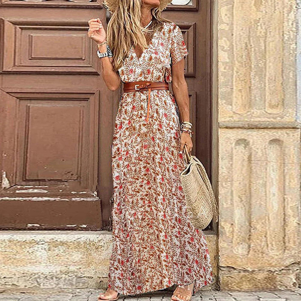 Women Summer Beach Bohemian Dresses